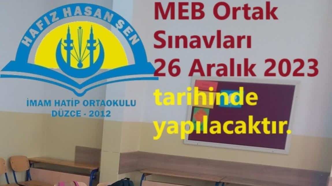 MEB Ortak Sınavlardan 6. sınıfların Türkçe ve Matematik Sınavları 26 Aralık'ta yapılacaktır.